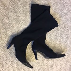 Pedro Miralles Fashion Couture Black Pointed Boots